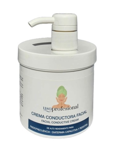 Crema Conductora Facial 500ml Uso Profesional