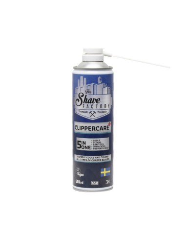 Clippercare Plus Spray 5en1 500ml The Shave Factory