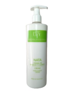 Crema Manos y Cuerpo Nata 500 ml UP