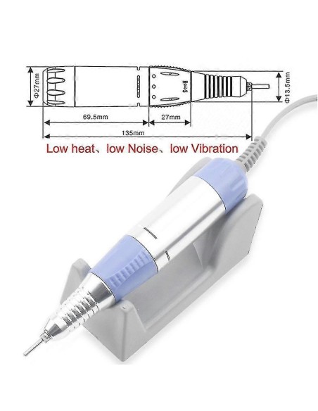 Torno Manicura Profesional JD300. Violeta