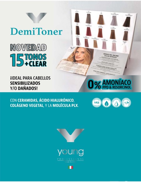 DemiToner coloración Acida 100ml YoungPeluqueríaYOUNG
