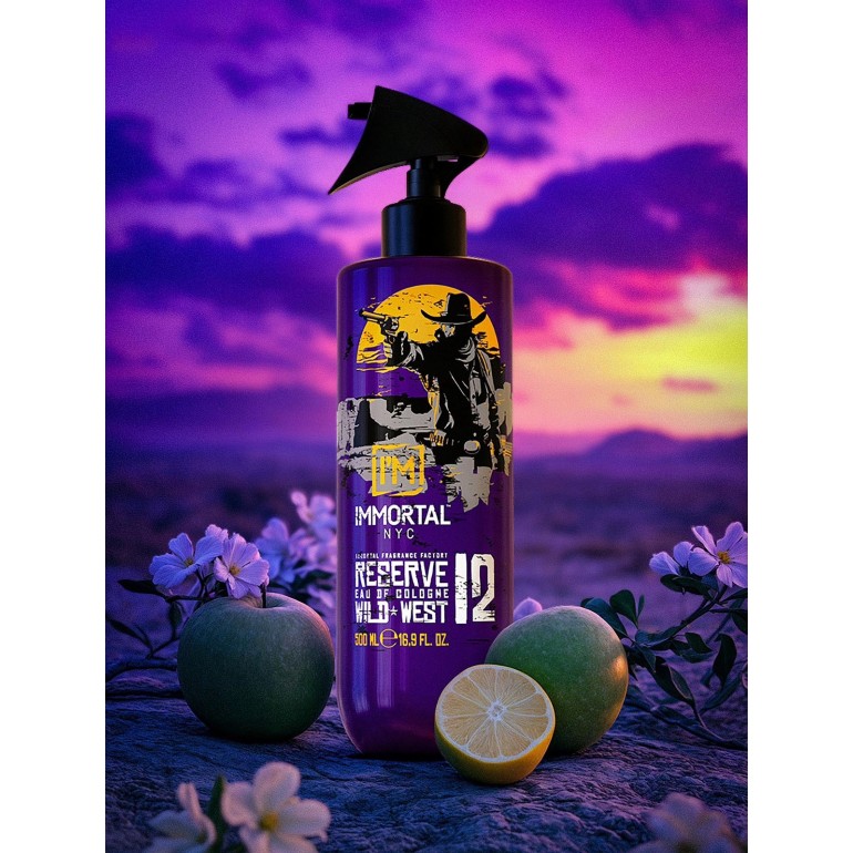 Agua de Colonia Reserve Wild West 500 ml Immortal NycColonias