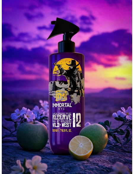 Agua de Colonia Reserve Wild West 500 ml Immortal NycColonias