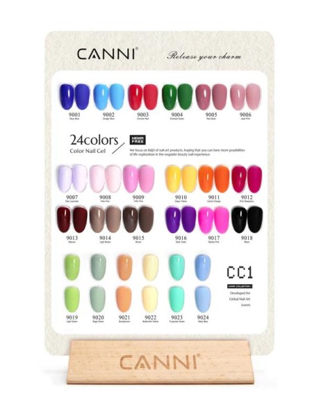 Kit 30 Esmaltes CC1 Hema Tpo Free Canni