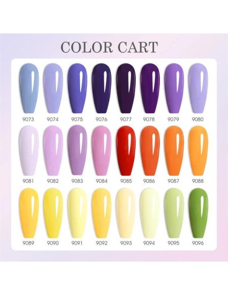 Kit 30 Esmaltes CC4 Hema Tpo Free CanniEsmaltes Permanentes Uñas