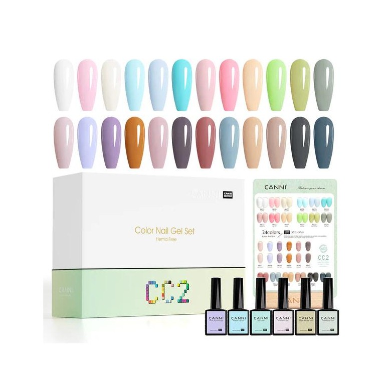 Kit 30 Esmaltes CC2 Hema Tpo Free Canni