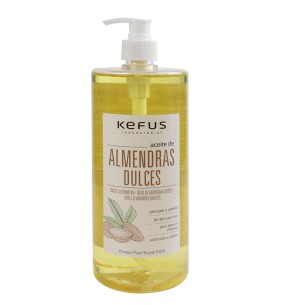 Aceite de Almendras dulces puro 1000 ml Kefus