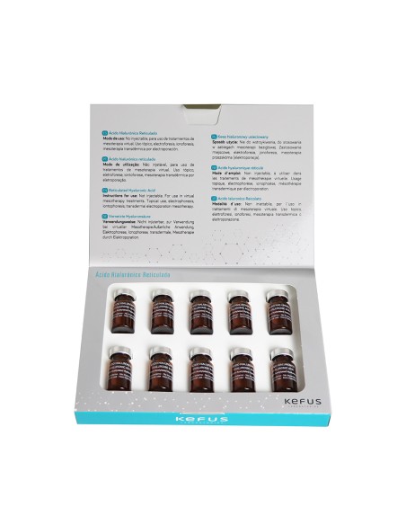 Viales Ácido Hialurónico 10 unidades 5 ml KefusCremas Faciales