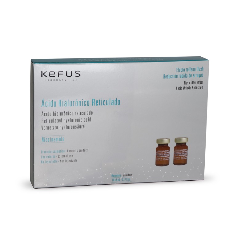 Viales Ácido Hialurónico 10 unidades 5 ml KefusCremas Faciales