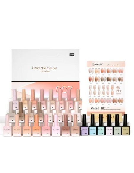 Kit 30 Esmaltes CC7 Hema Tpo Free Canni
