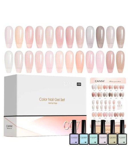 Kit 30 Esmaltes CC7 Hema Tpo Free Canni