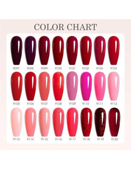 Kit 30 Esmaltes CC5 Hema Tpo CanniEsmaltes Permanentes UñasCANNI