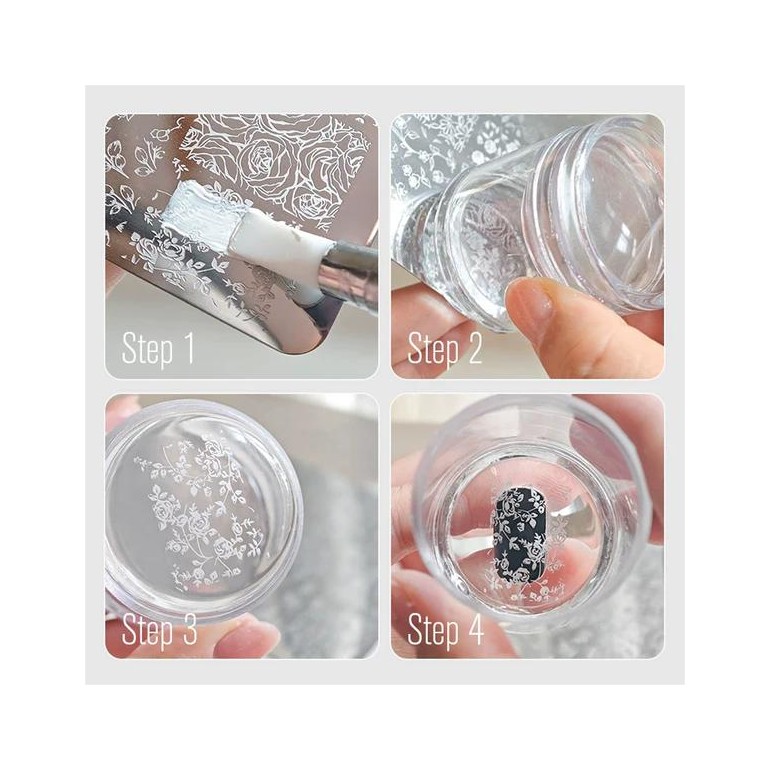 Sello Estampador Stamping CanniUñasTodoBelleza.pro