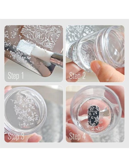 Sello Estampador Stamping CanniUñasTodoBelleza.pro