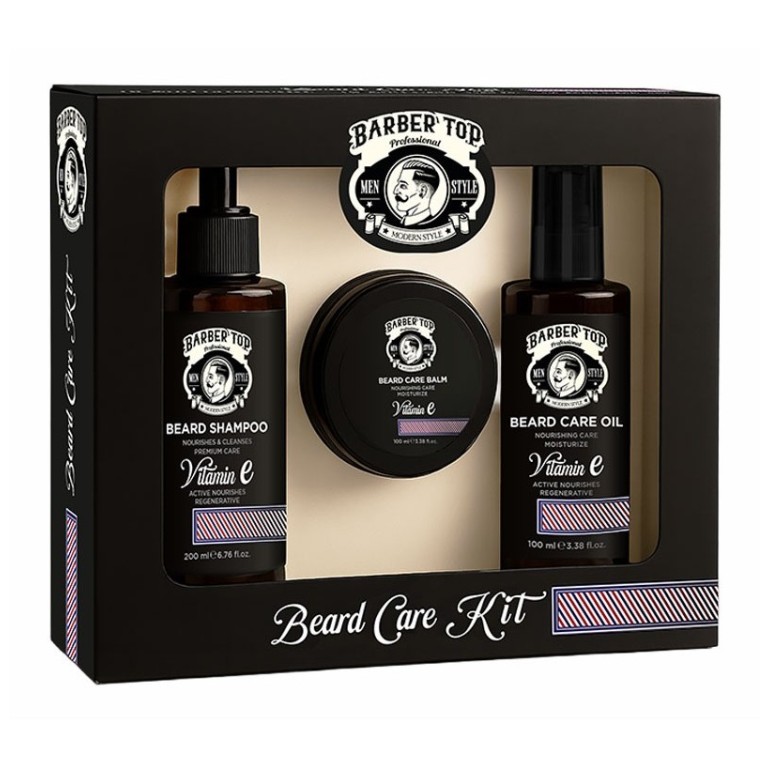 Kit Cuidado de Barba Barber TopBarber Top ProfessionalTodoBelleza.pro