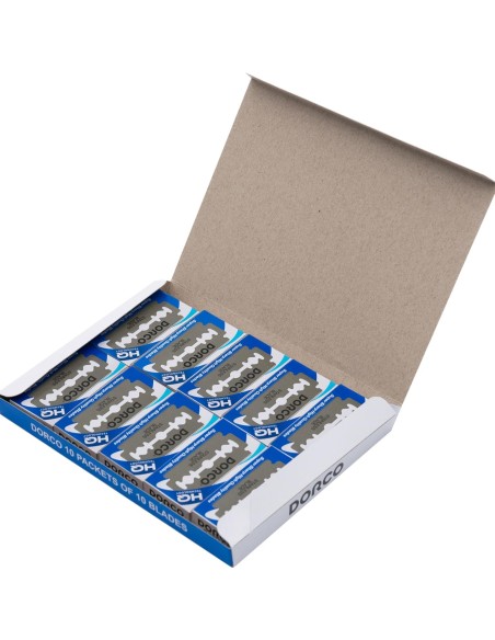 Cuchillas Dorco ST300 Paquete 100 und Dorco BladesCuchillas - Navajas - TijerasTodoBelleza.pro