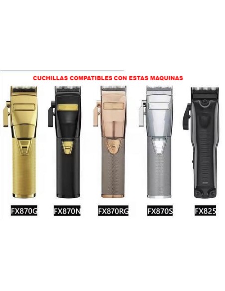 Cuchillas Recambio Compatibles Babyliss fx870Accesorios y Repuestos maquinasTodoBelleza.pro