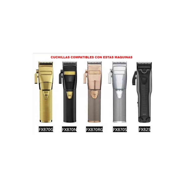 Cuchillas Recambio Black Compatibles Babyliss fx870Accesorios y Repuestos maquinasTodoBelleza.pro