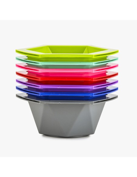 Pack 7 Bowl Colores Conectables Tinte Mix