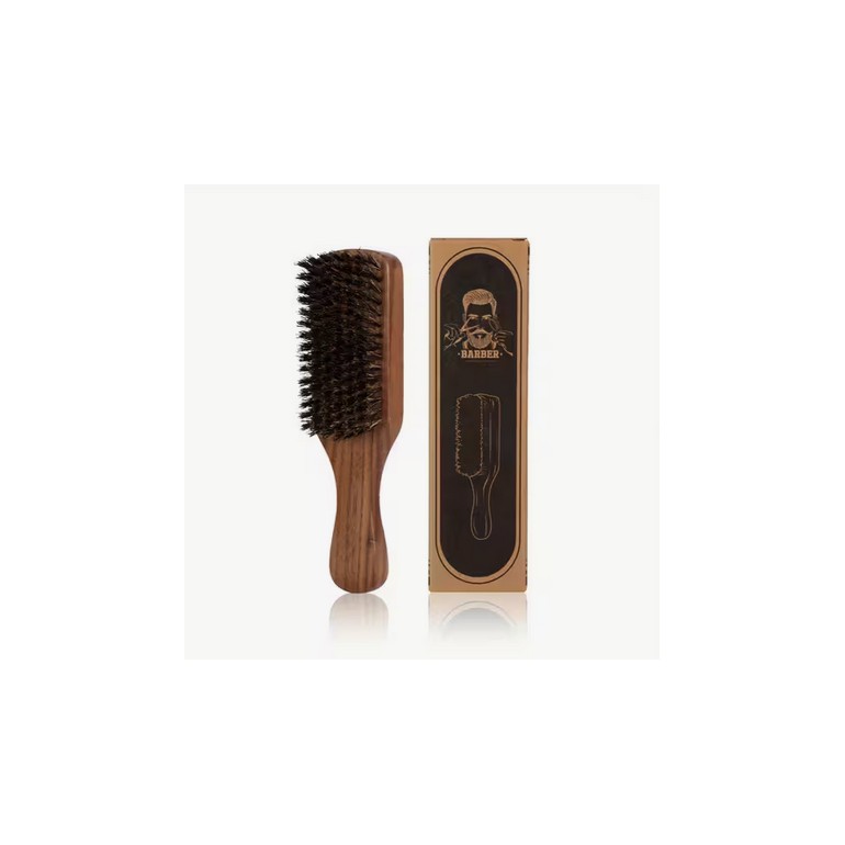 Cepillo Barba Ancho Madera Nogal 18 cmPeines - Cepillos de PeluqueríaTodoBelleza.pro