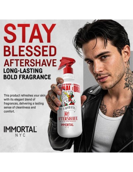 Colonia Stay Blessed 07 Aftershave 500 ml Immortal NYC