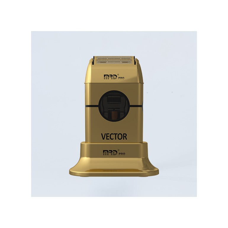 Máquina Afeitadora Shaver Vector Foil Oro MRD PROMaquina Afeitadora ShaverTodoBelleza.pro