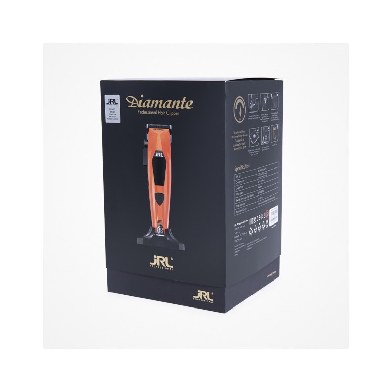 Maquina Corte Clipper Diamante Naranja JRLMáquinas Corte ClippersTodoBelleza.pro