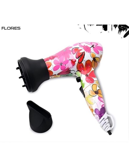 Secador viaje WR 3.0  Flores Lim HairSecadoresTodoBelleza.pro