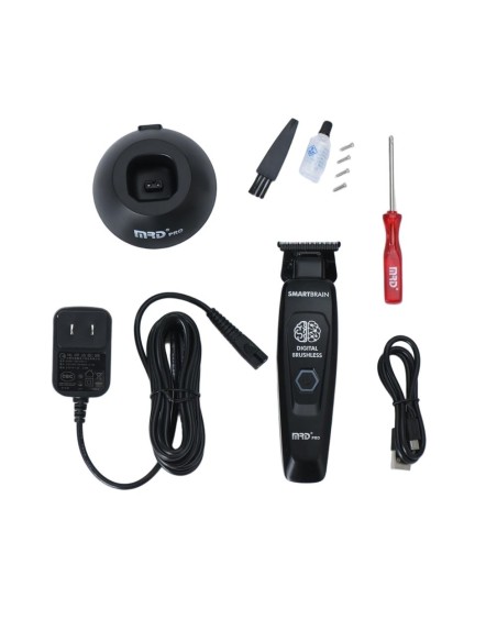 Maquina Retoque Trimmer Smart Brain Lite Negra MRDMaquinas Retoque TrimmersTodoBelleza.pro