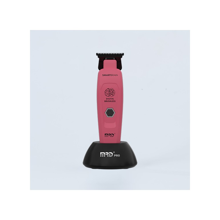 Maquina Retoque Trimmer Smart Brain  Rosa MRDMaquinas Retoque TrimmersTodoBelleza.pro