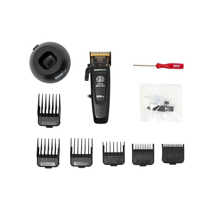 Maquina Corte Clipper Smart Brain Negra MRDMáquinas Corte ClippersTodoBelleza.pro