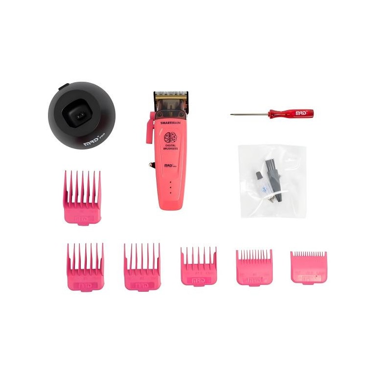 Maquina Corte Clipper Smart Brain Rosa MRDMáquinas Corte ClippersTodoBelleza.pro