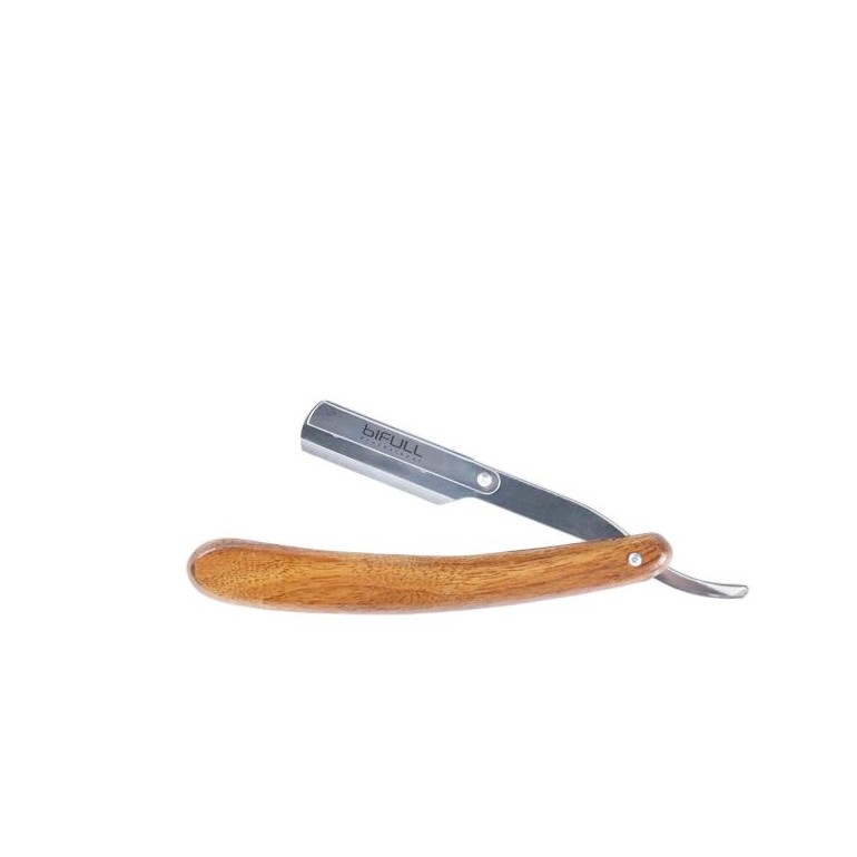 Navaja Barberia Razor Wood BifullCuchillas - Navajas - TijerasTodoBelleza.pro