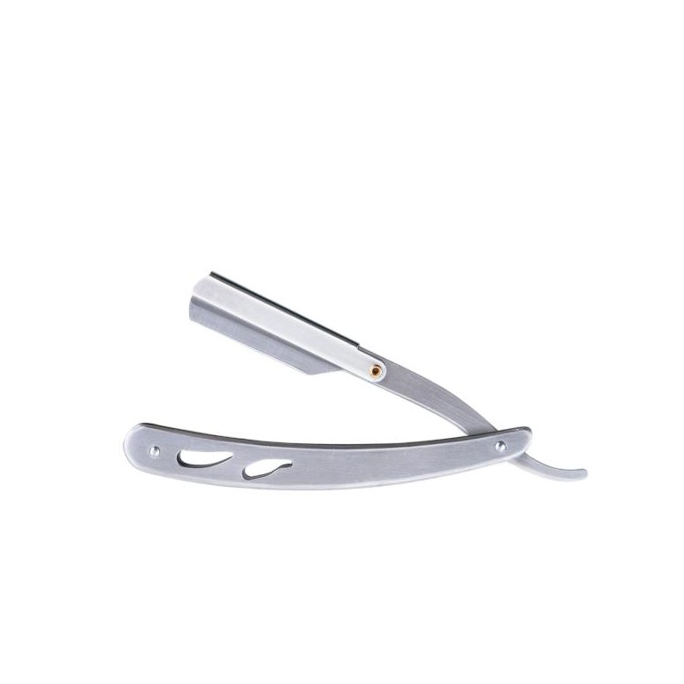 Navaja Barberia Metalica Alba 01 BifullCuchillas - Navajas - TijerasTodoBelleza.pro