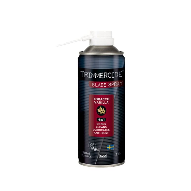 Spray Maquinas Tabaco y Vainilla 400 ml TrimmercideSprays y Productos Mantenimiento MaquinasTodoBelleza.pro