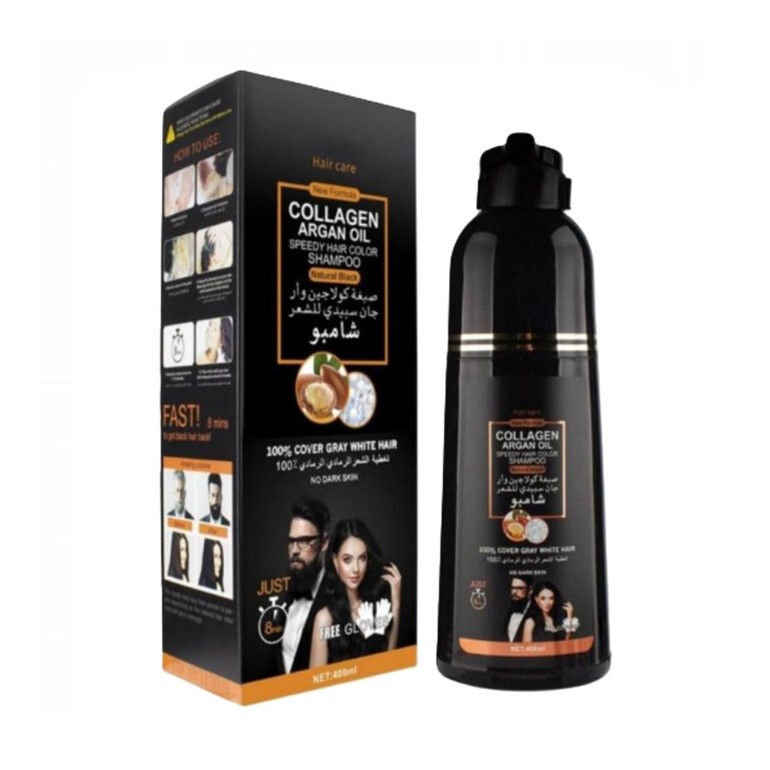 Champú Colorante Disaar Negro Natural 400 ml