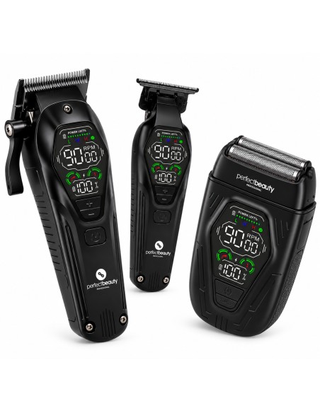 Pack Helion Perfect Beauty AI – Clipper + Trimmer + Razor