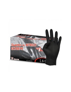 GUANTES NITRILO NEGRO EXTREM 100 und