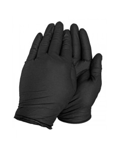 GUANTES NITRILO NEGRO EXTREM 100 und 2
