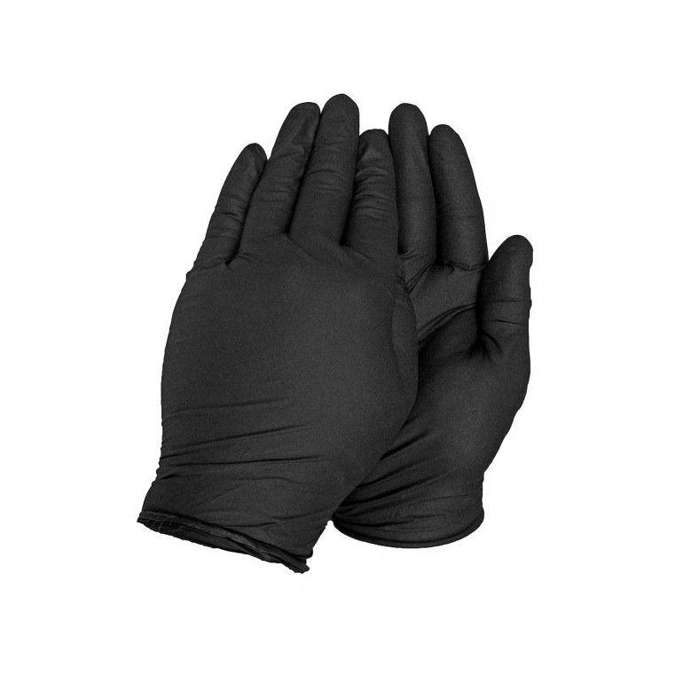 GUANTES NITRILO NEGRO EXTREM 100 und