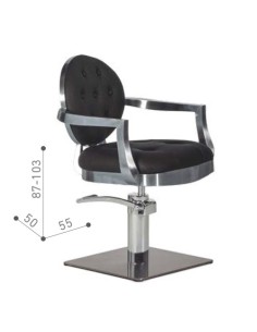 SILLÓN TOCADOR MIRTHA PIE CUADRADO