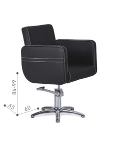 SILLÓN TOCADOR HERMO PIE ESTRELLA