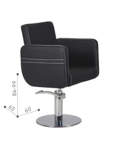 SILLÓN TOCADOR HERMO PIE REDONDO