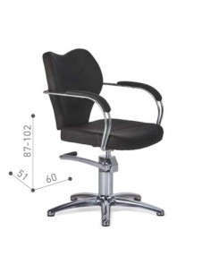 SILLÓN TOCADOR NICOLE PIE ESTRELLA