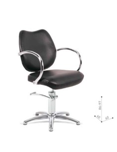 SILLÓN TOCADOR VOLGA PIE ESTRELLA