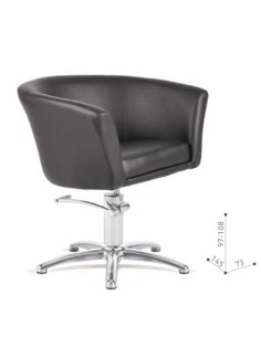 SILLÓN TOCADOR INDO PIE ESTRELLA