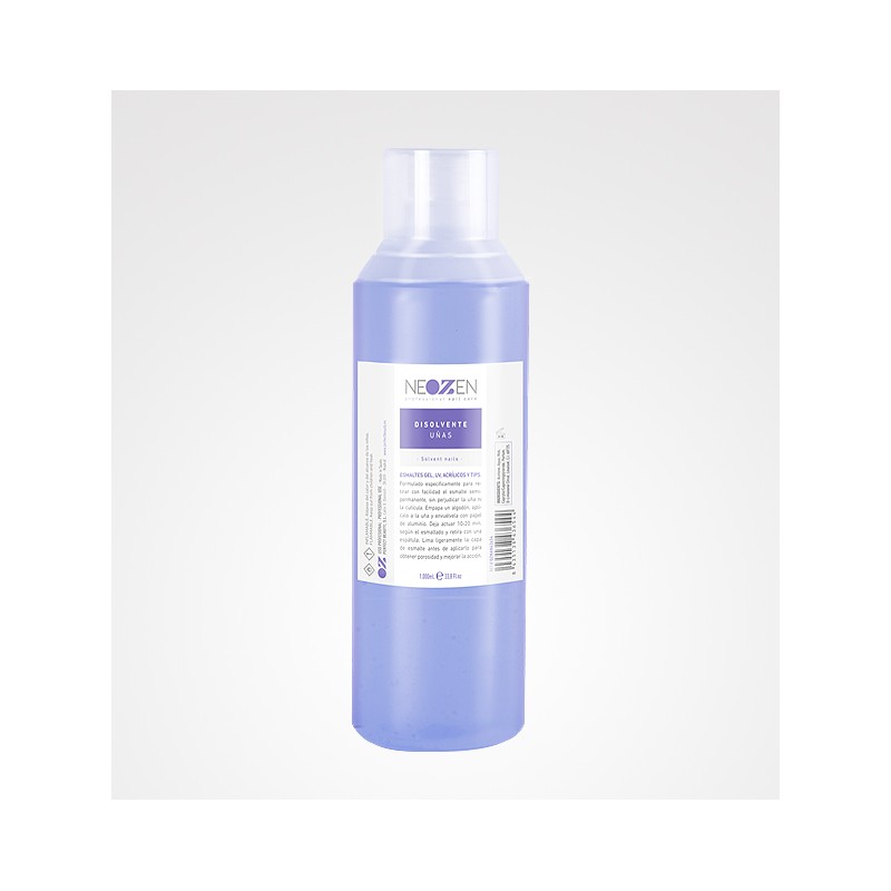 DISOLVENTE ESMALTE PERMANENTE 1000 ML