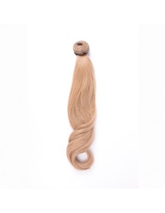 Coleta rizada sintético Nº24B. rubio clarisimo ceniza 50...