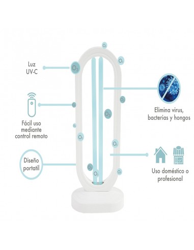 Lámpara Germiled 38 W Ag