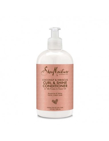 ACONDICIONADOR curl & shine coconut & hibiscus 384 ml SHEA MOISTURE